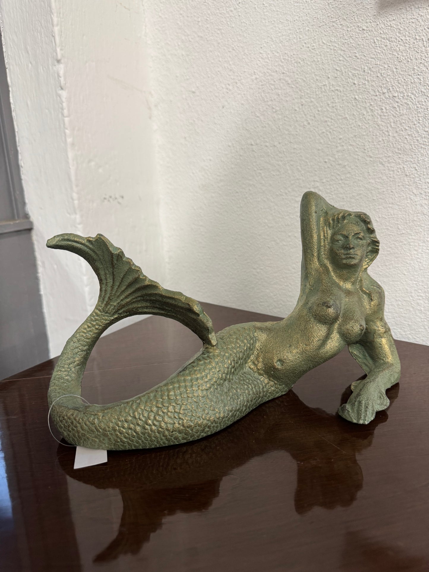 Cast Bronzed Mermaid