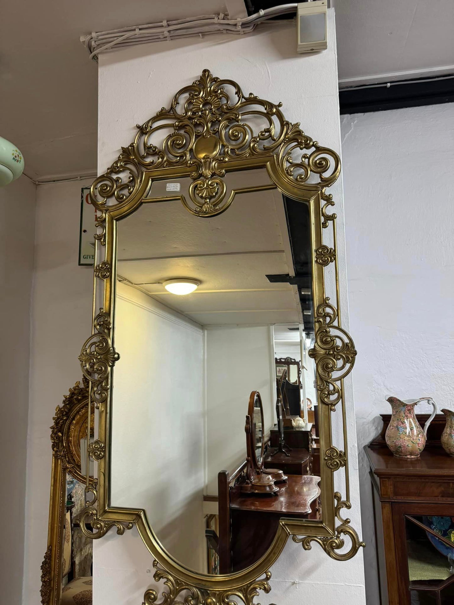 Mid Century Pier Mirror