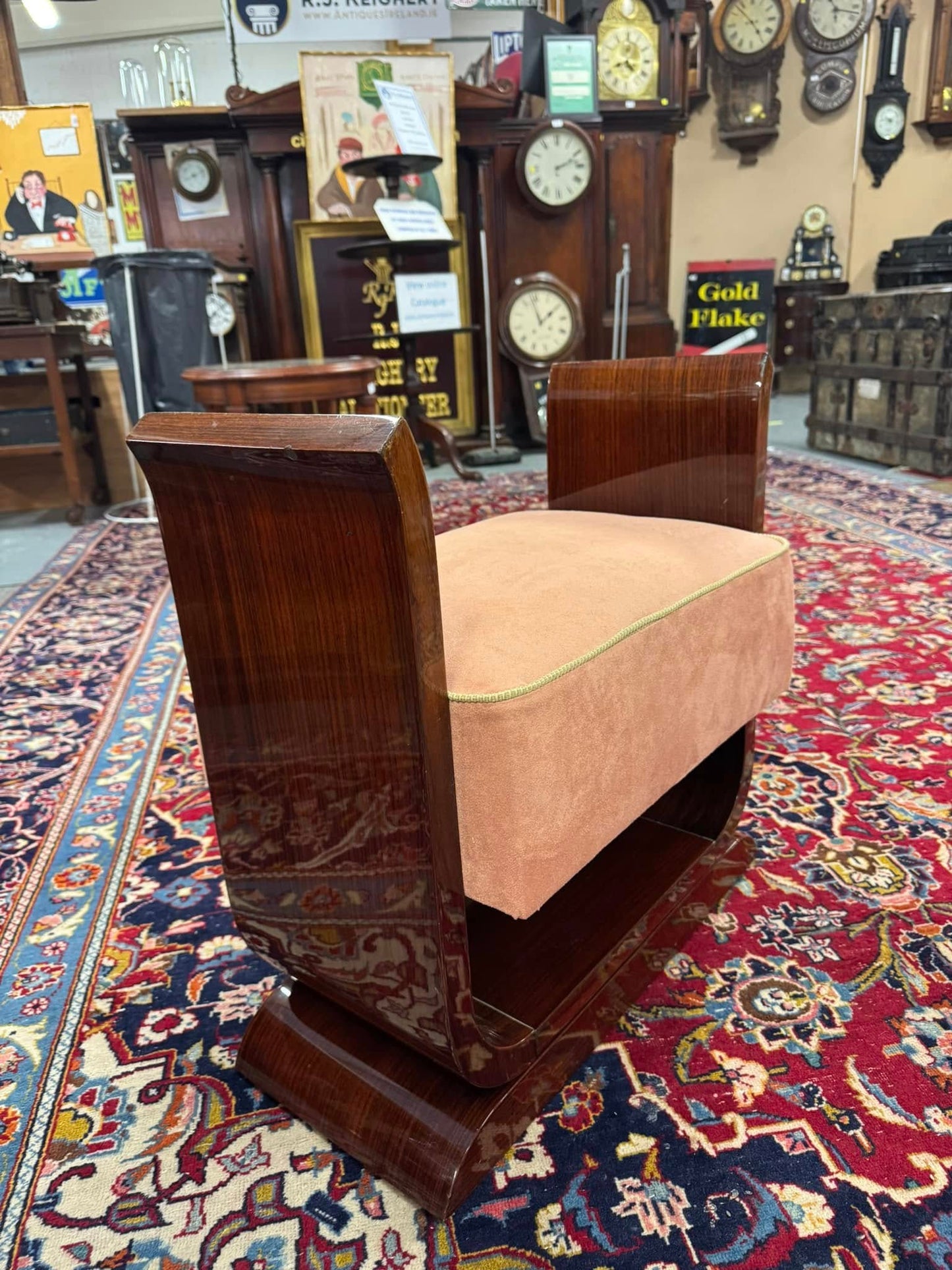 Art Deco Ladies Vanity Stool