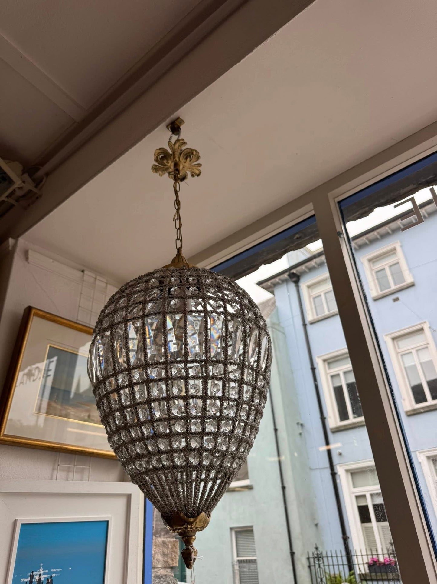 French Pear Chandelier