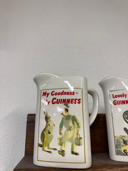 Set of 4 Guinness Jugs