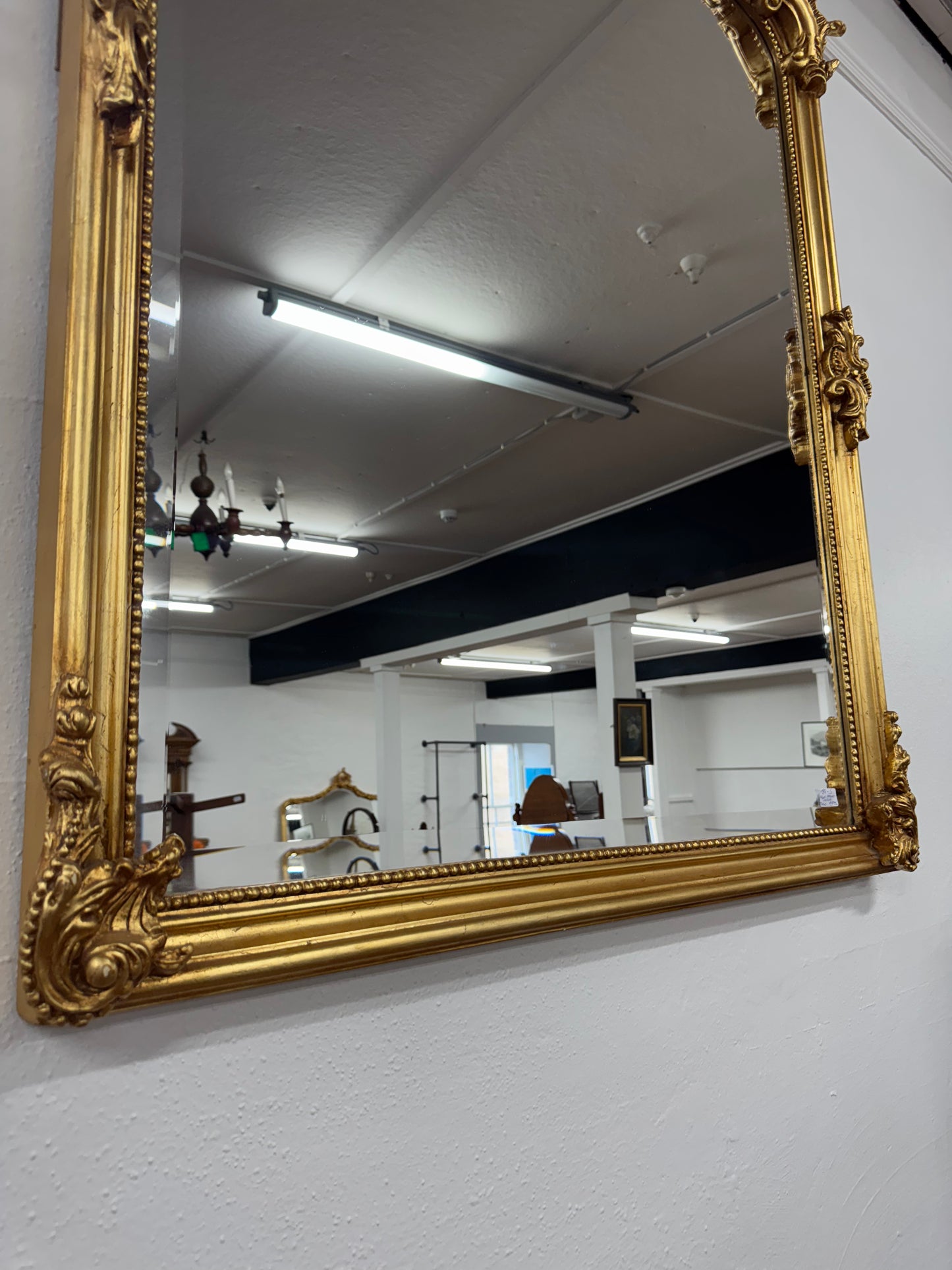 Medium French Scroll Mirror