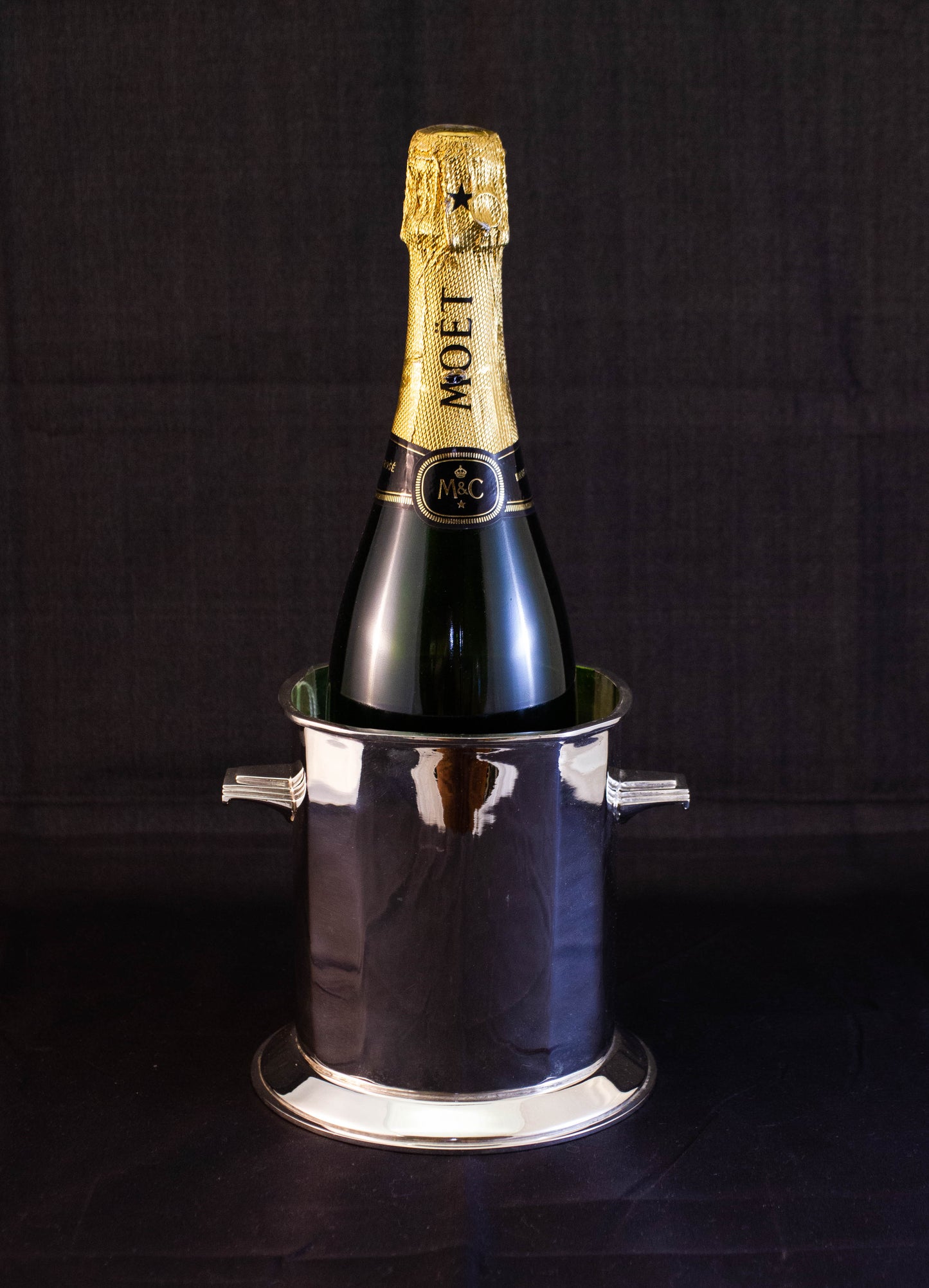 Silver Plated Bottle Holder
