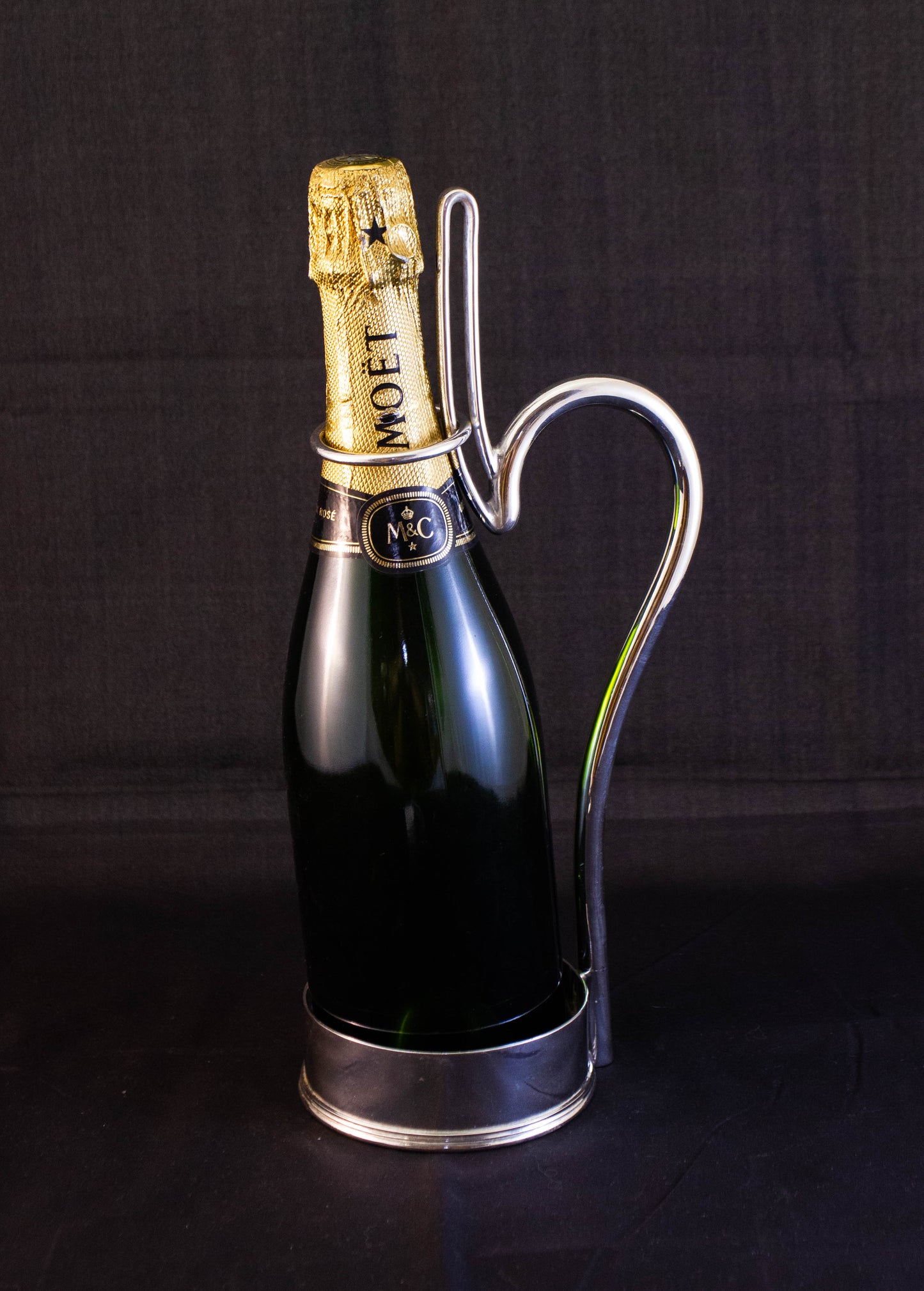 Silver Plated Bottle Holder