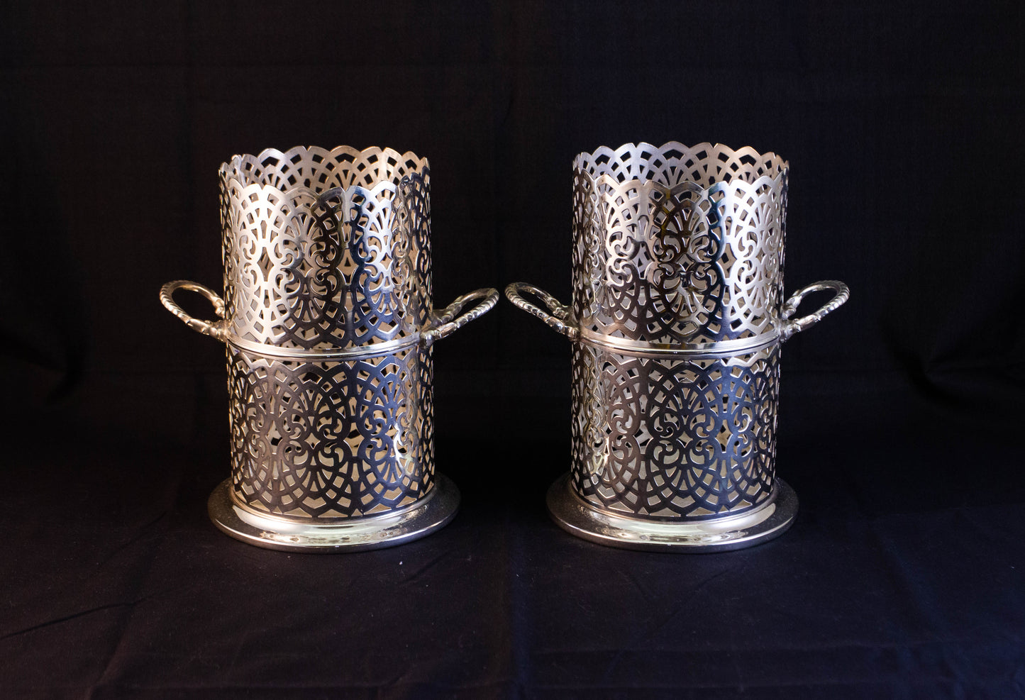 Pierced Bottle Holders