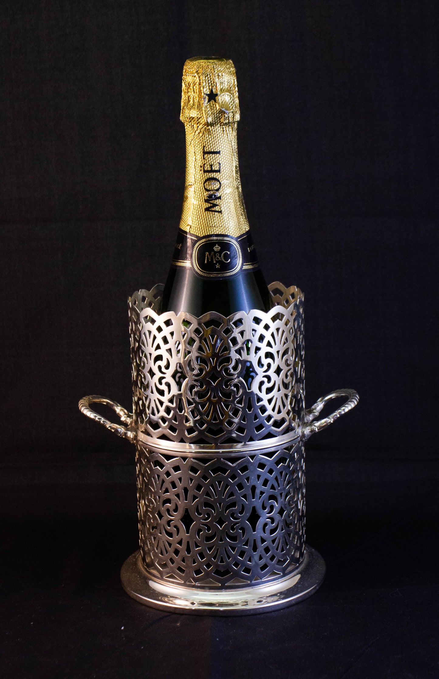 Pierced Bottle Holders