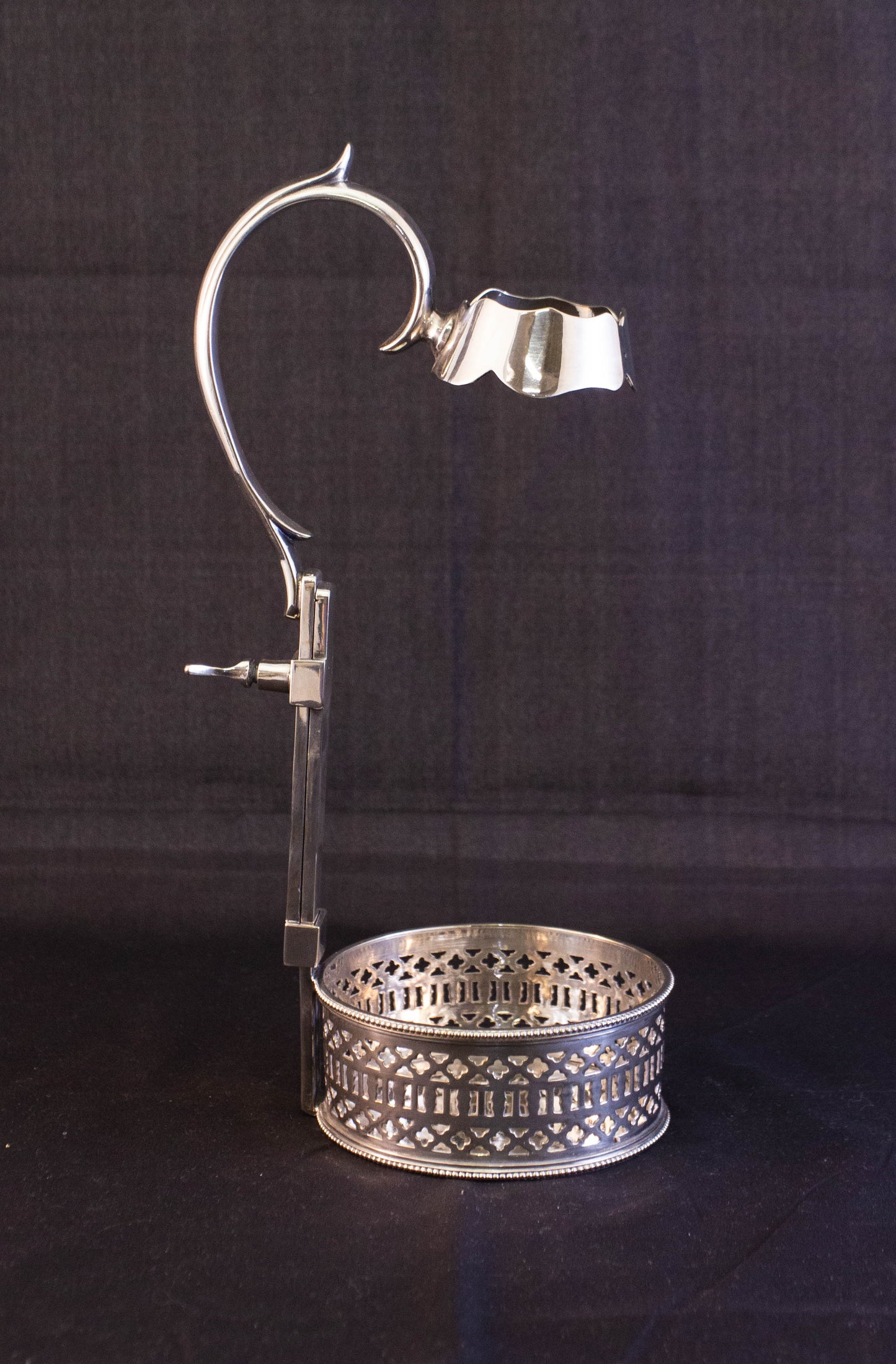 Silver Plated Bottle Holder