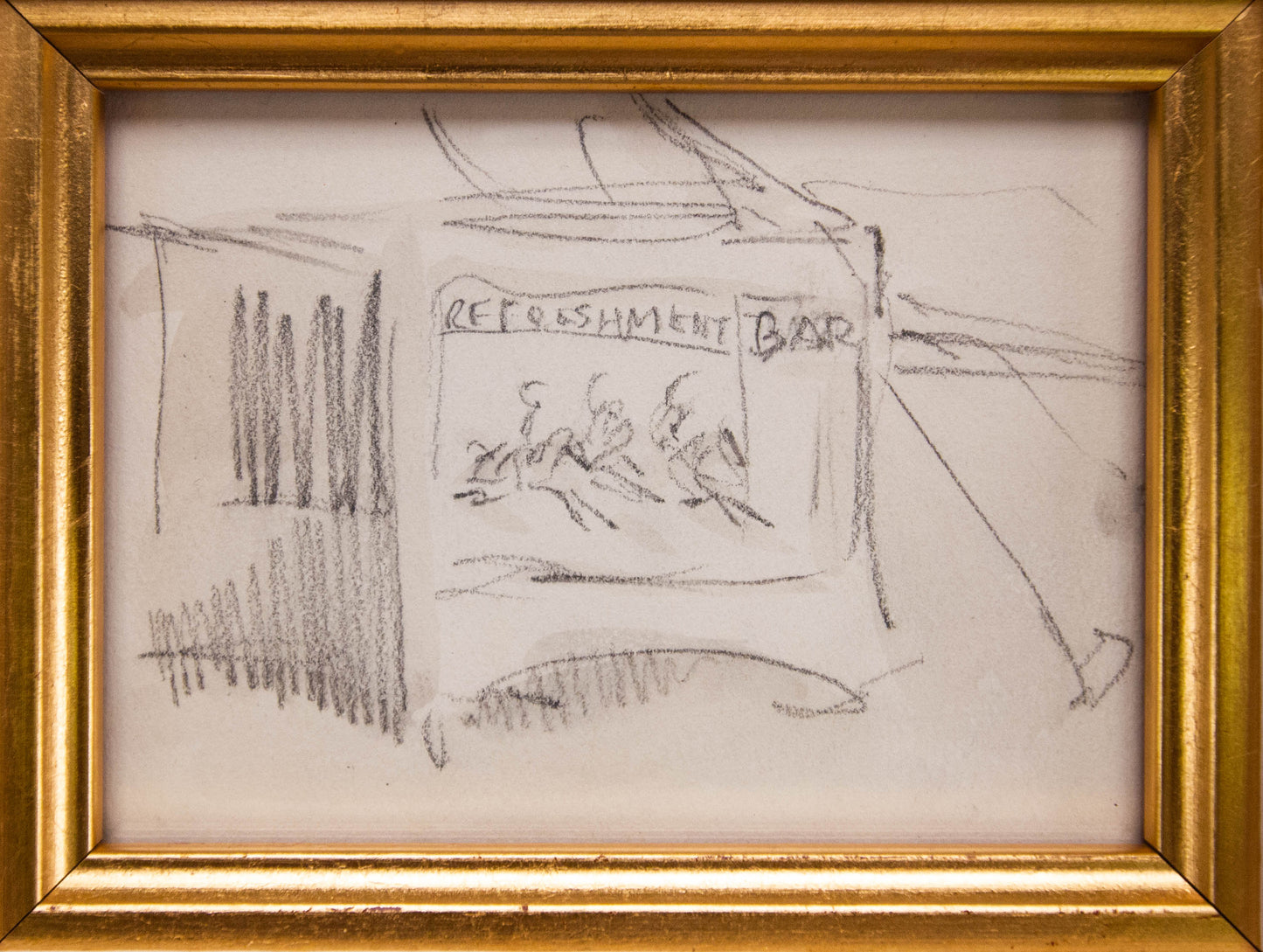 Jack B. Yeats Pencil Sketch