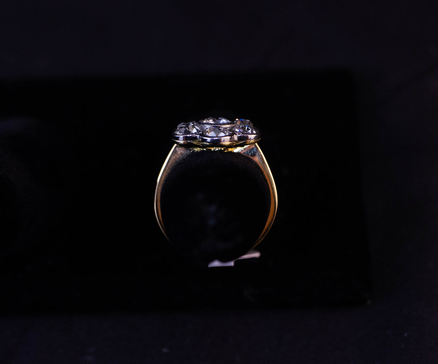 Diamond Daisy Ring