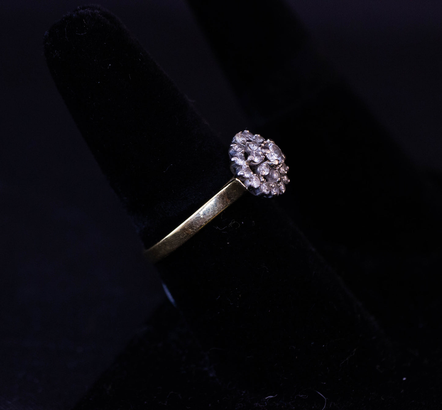 Diamond Cluster Ring