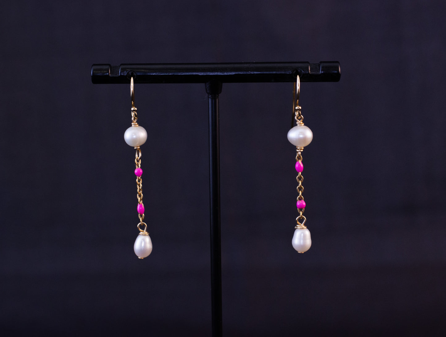 Pearl Dangle Earrings