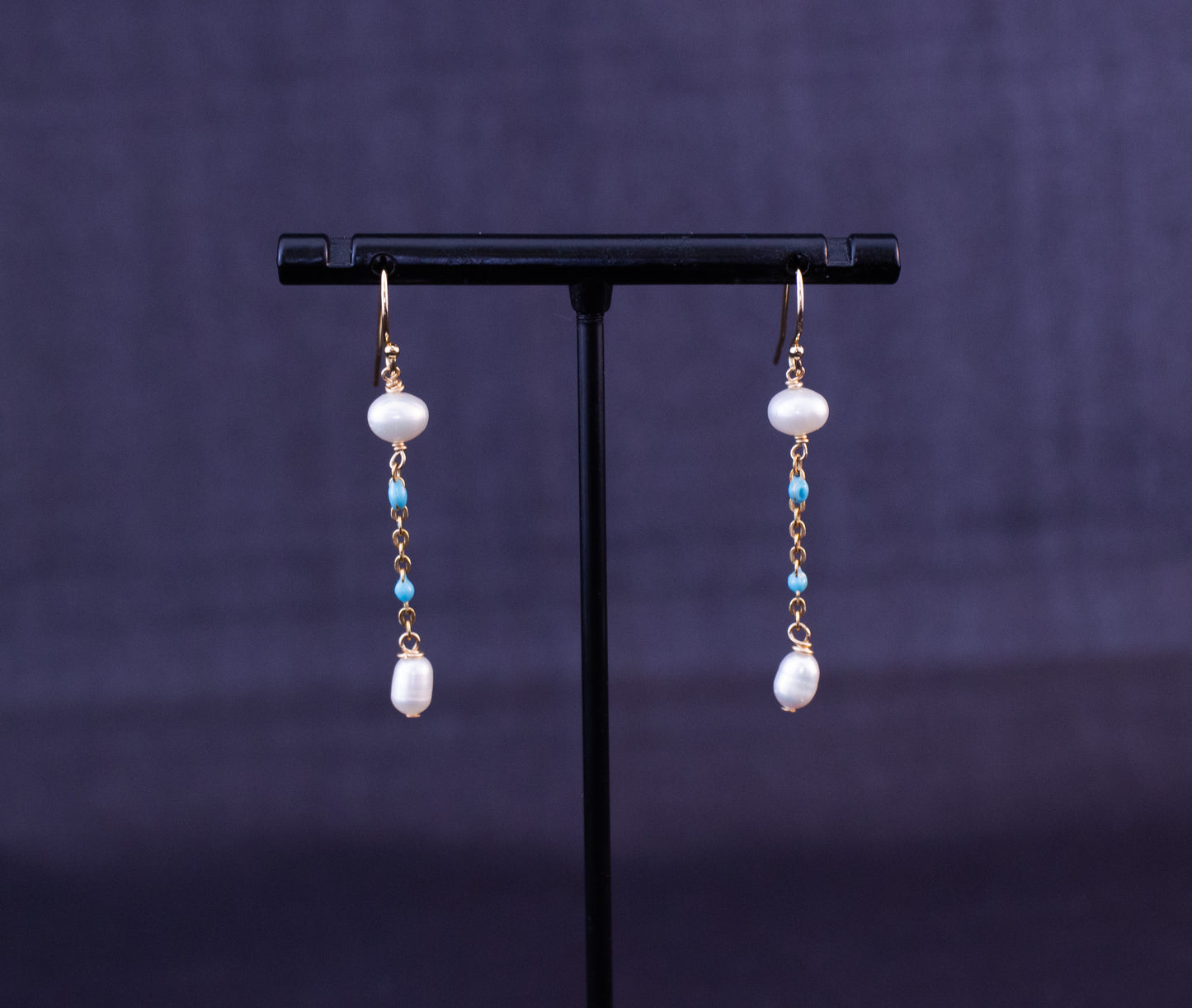 Pearl Dangle Earrings