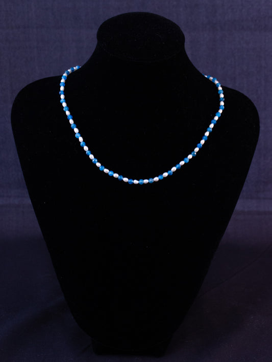 Blue Apatite Necklace