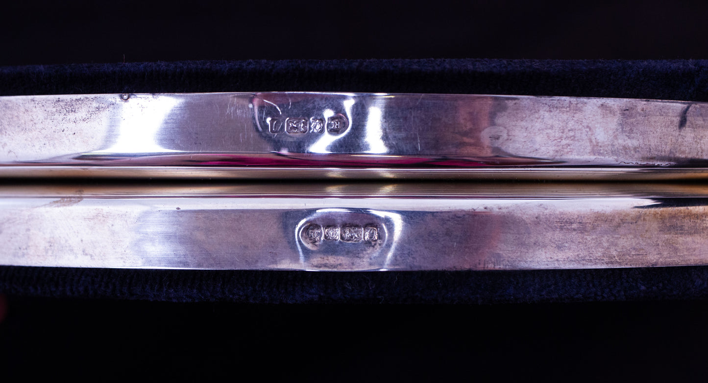 Silver Double Photo Frame