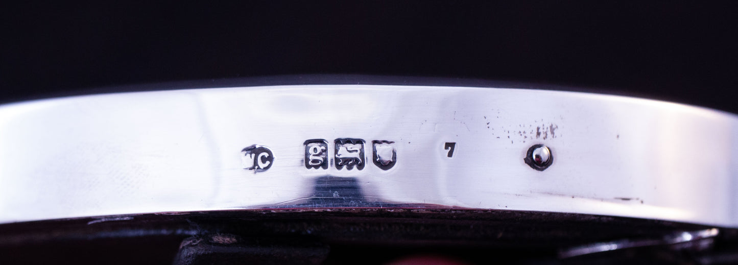 Round Silver Frame