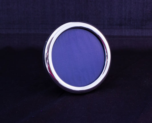 Round Silver Frame