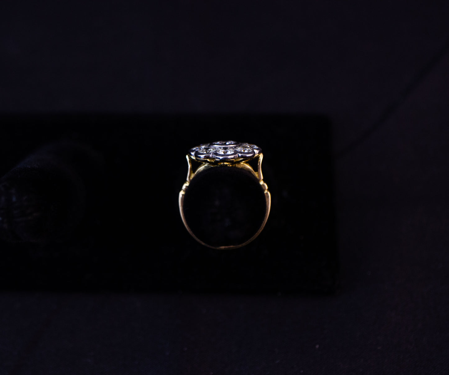 Diamond Daisy Ring