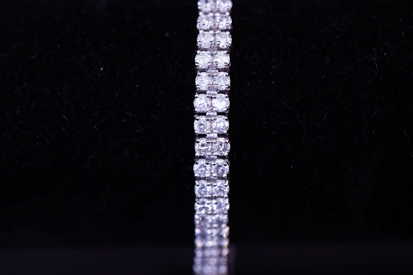 Double Row Tennis Bracelet