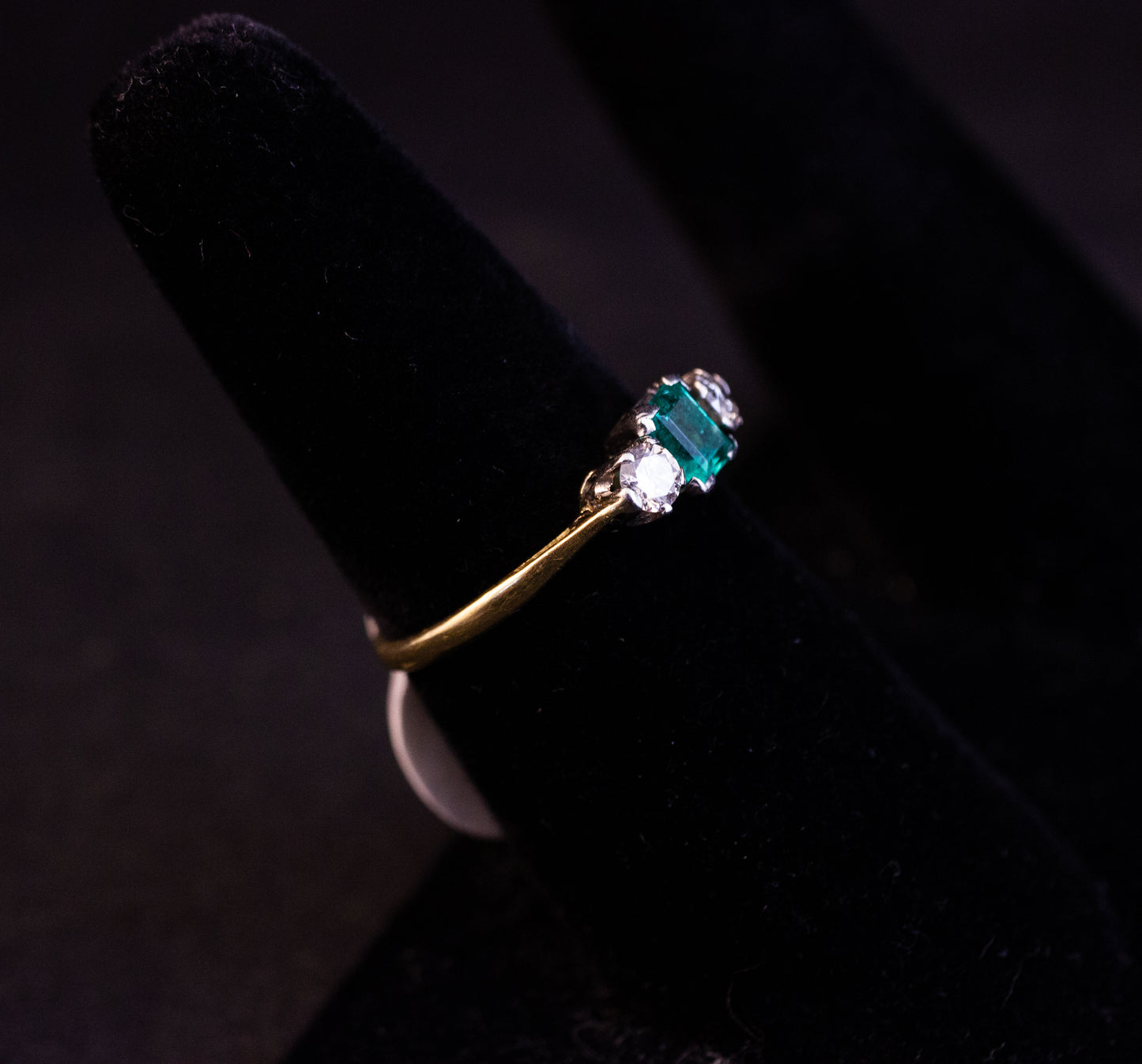 Emerald Diamond Ring