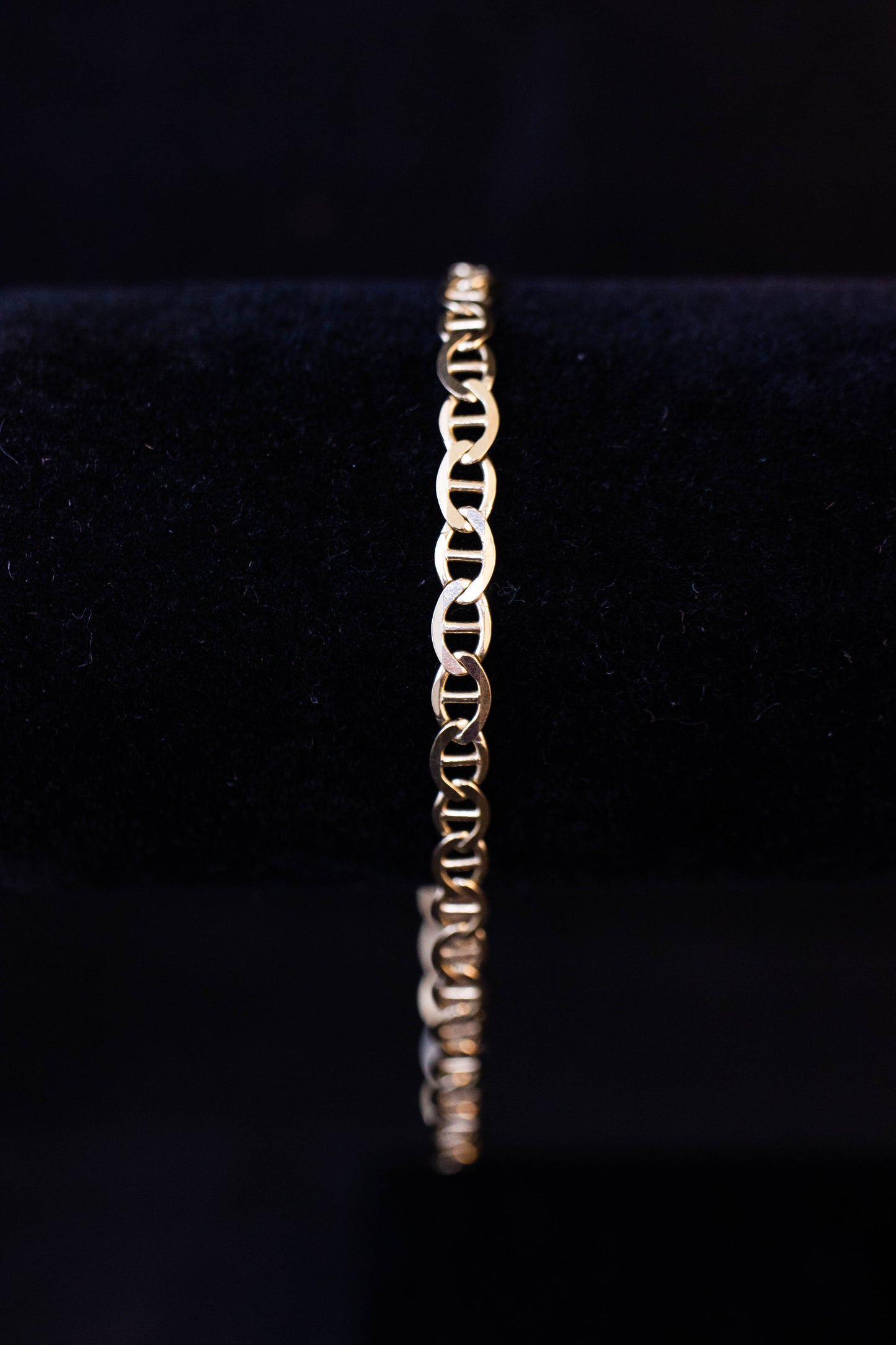 Gold Fancy Link Bracelet