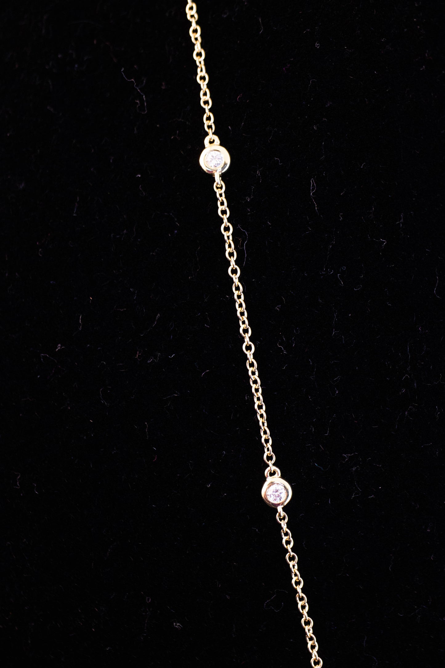 Gold and Diamond Pendant Necklace