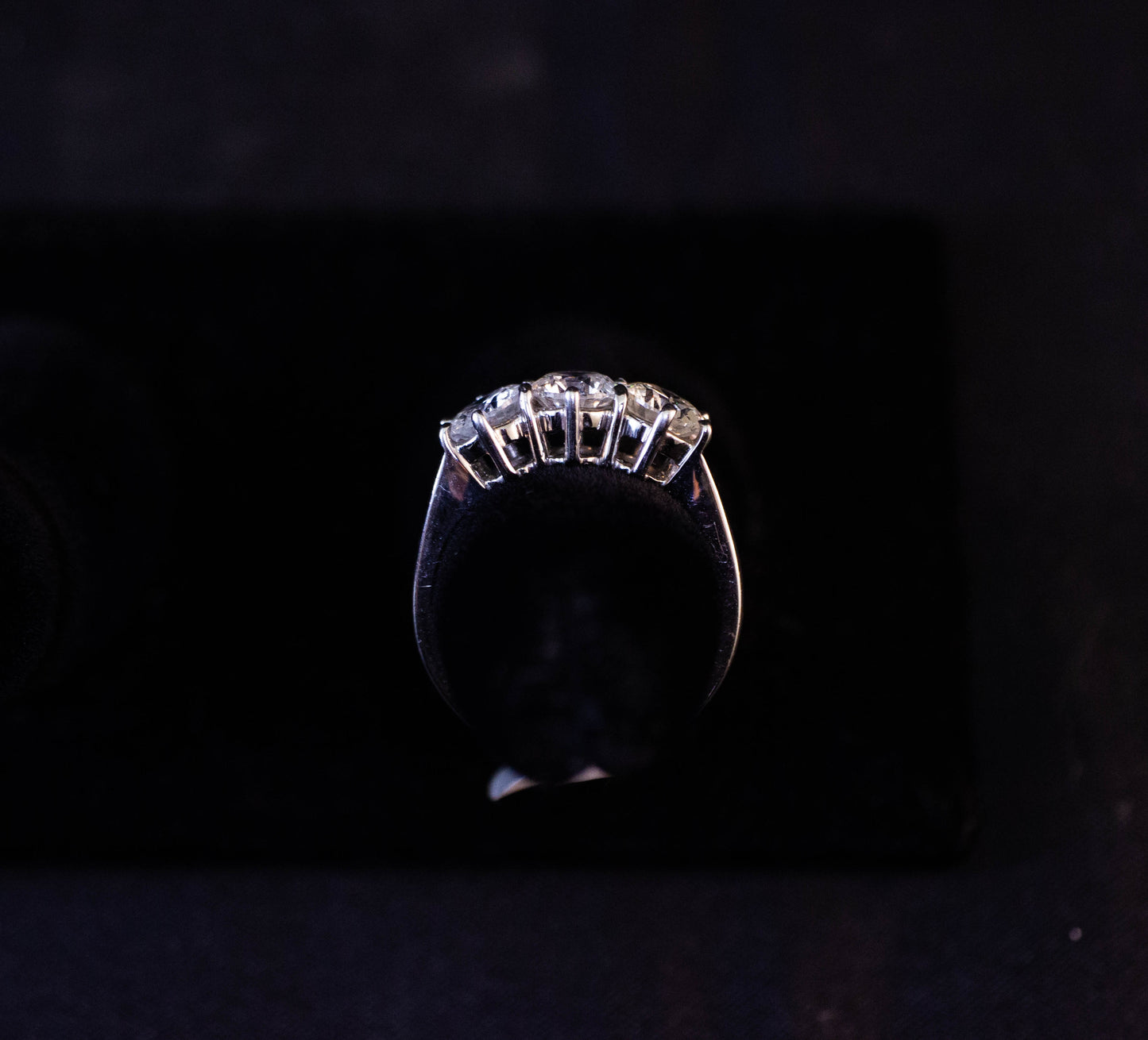 Three Stone Diamond Ring