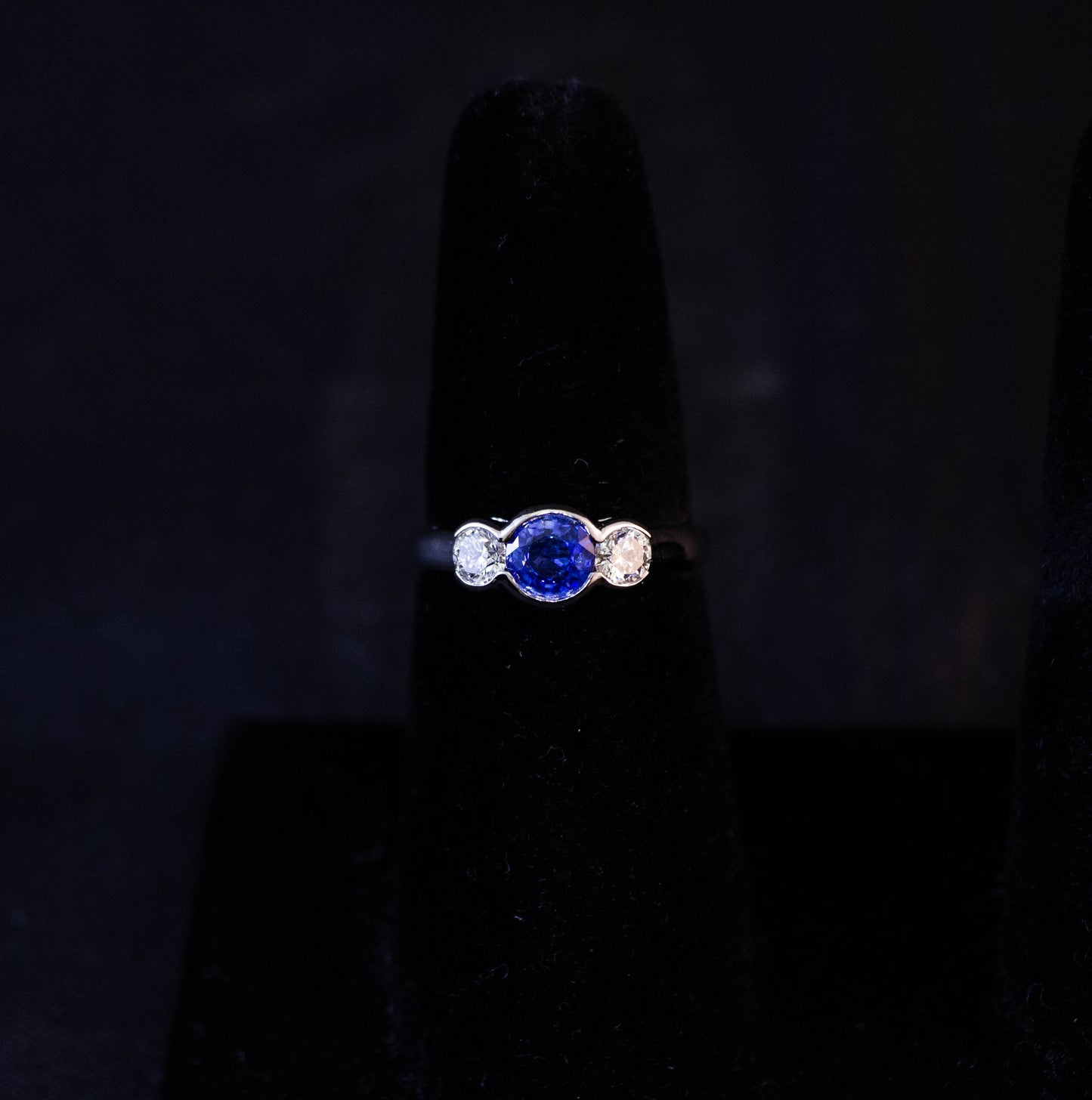 Sapphire and Diamond Ring