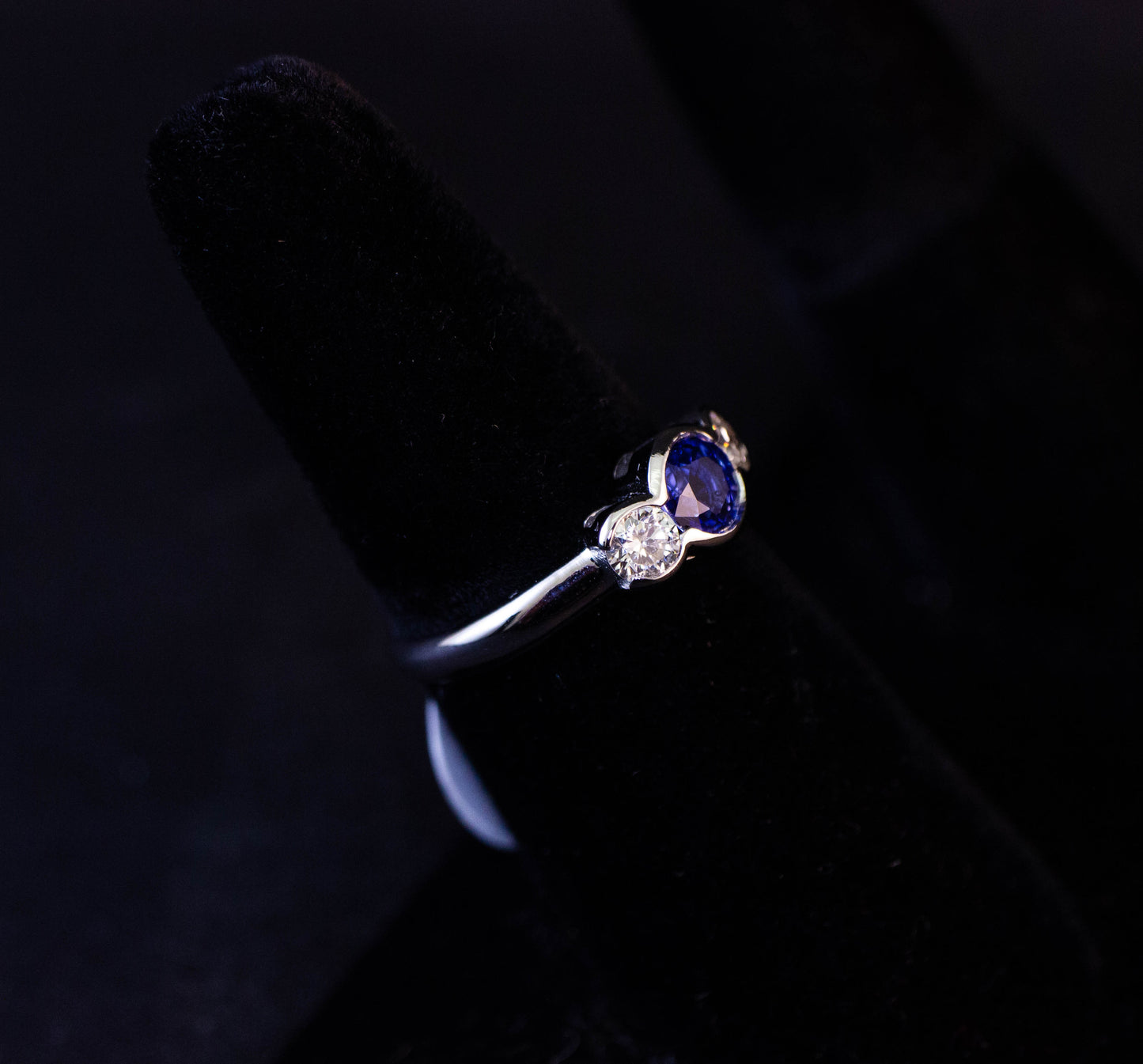 Sapphire and Diamond Ring