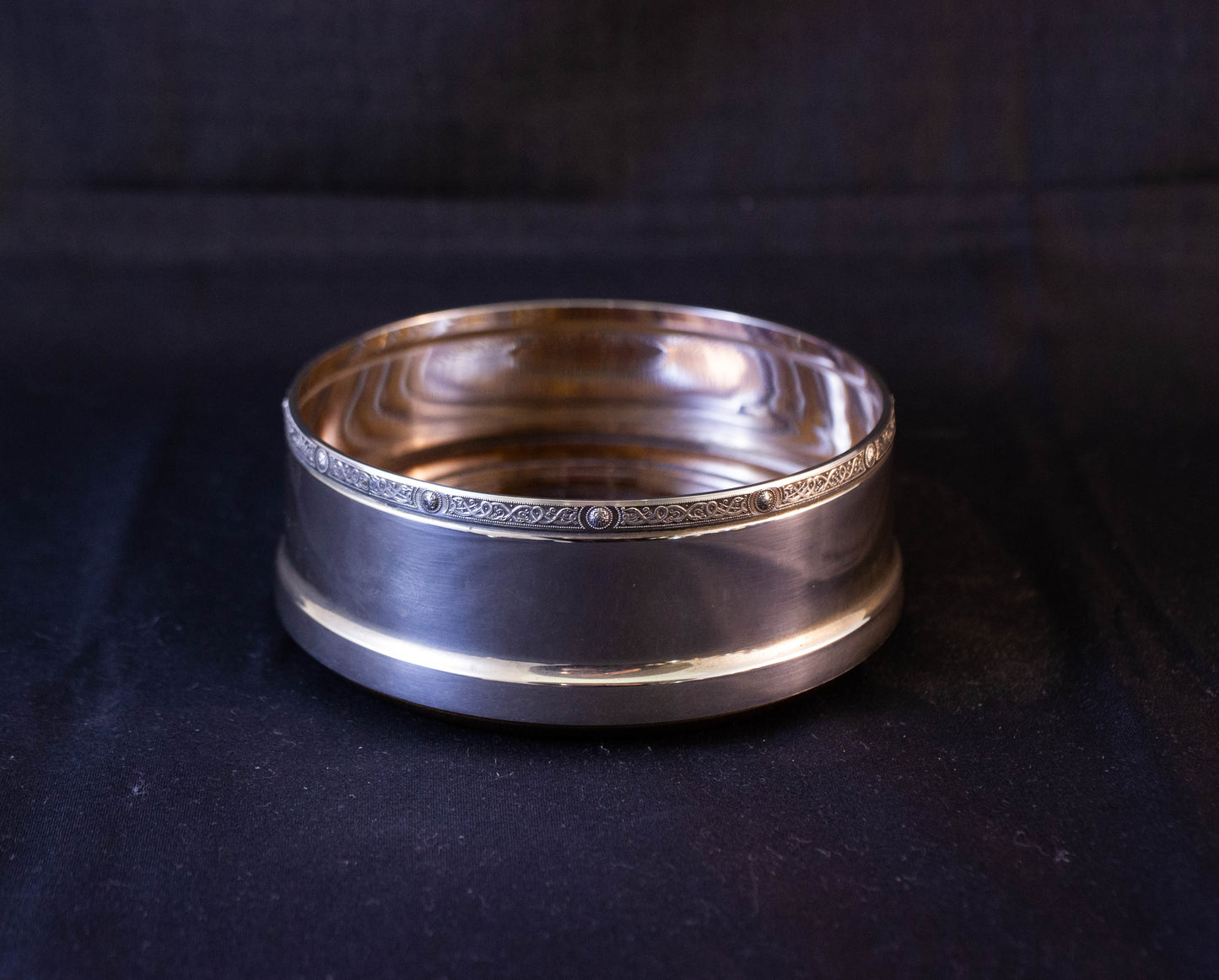 Irish Silver Coasters