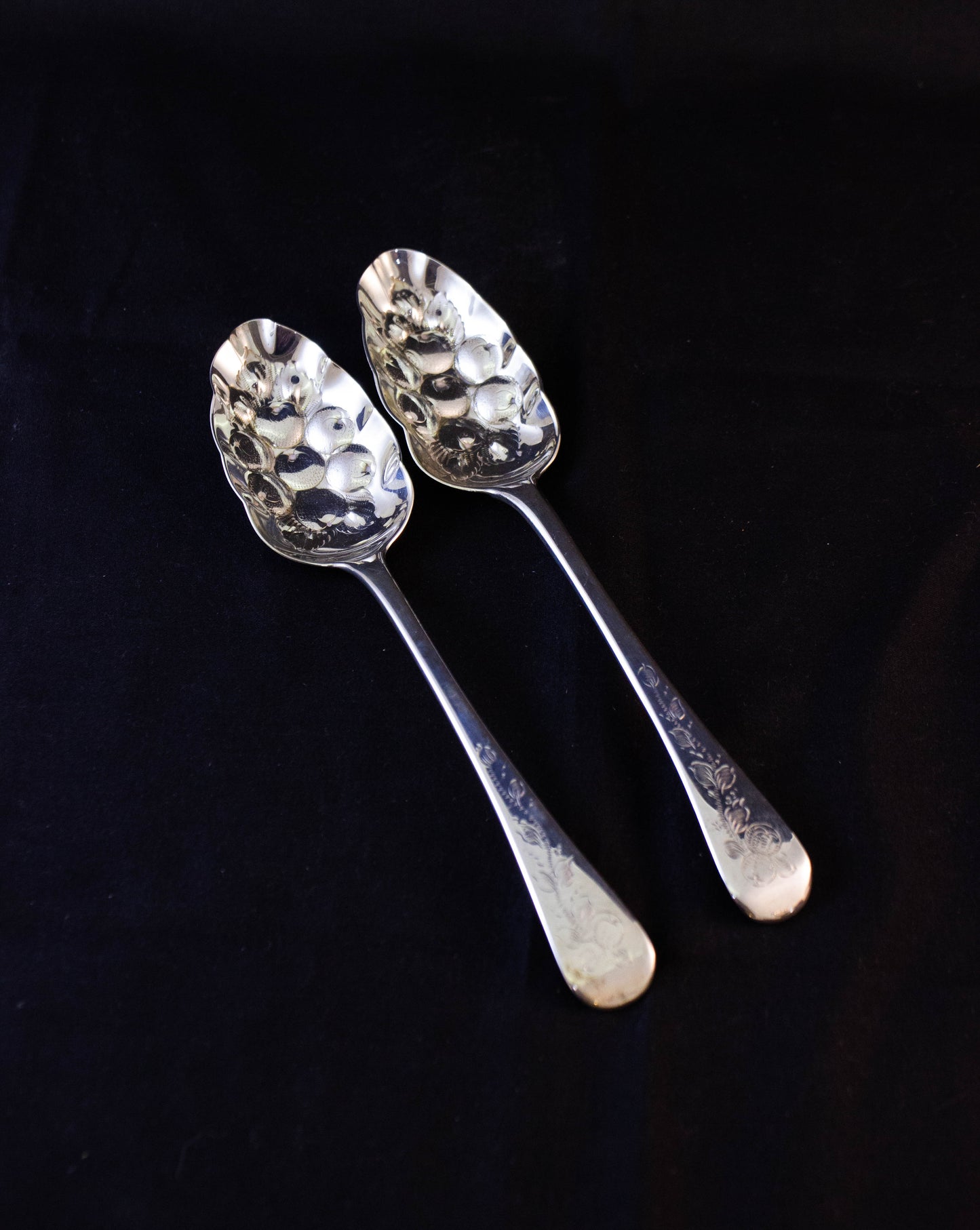 Silver Berry Spoons