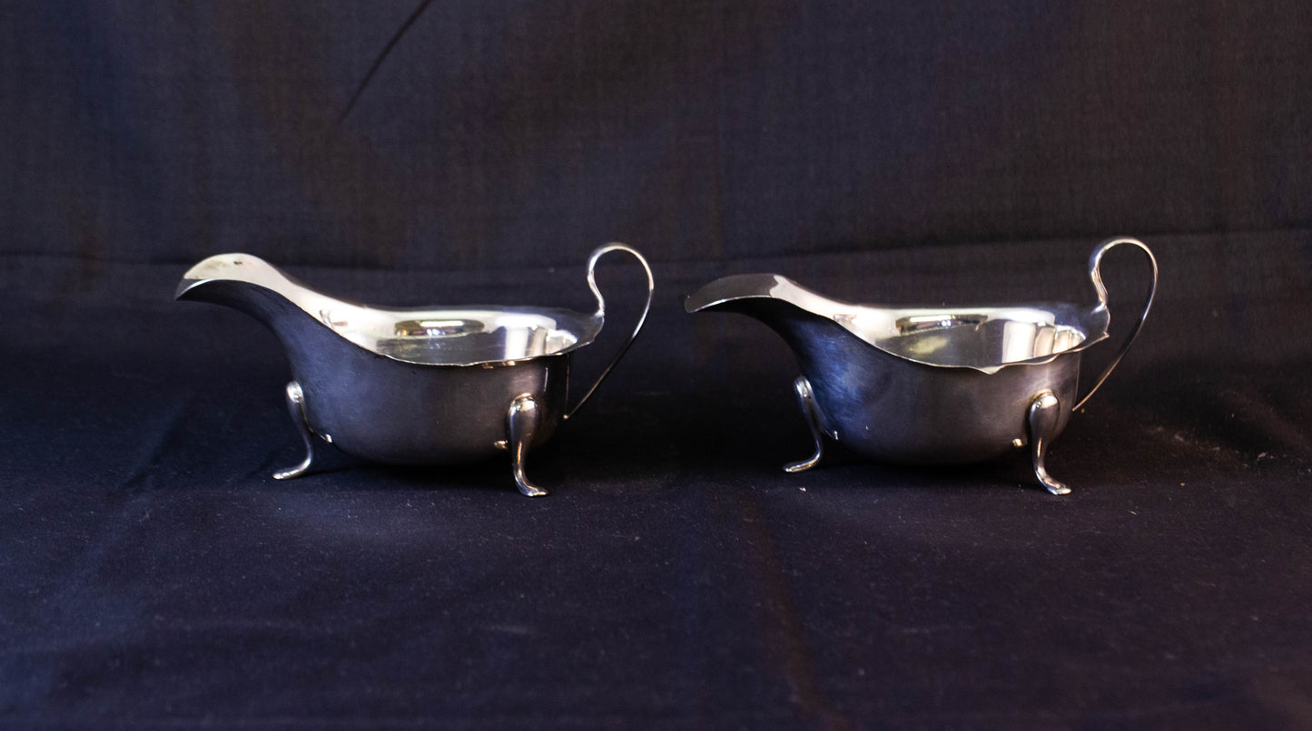 Silver Sauceboats