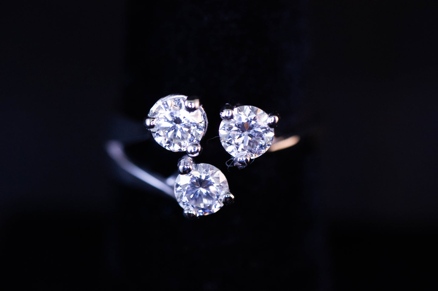 Three Stone Diamond Ring