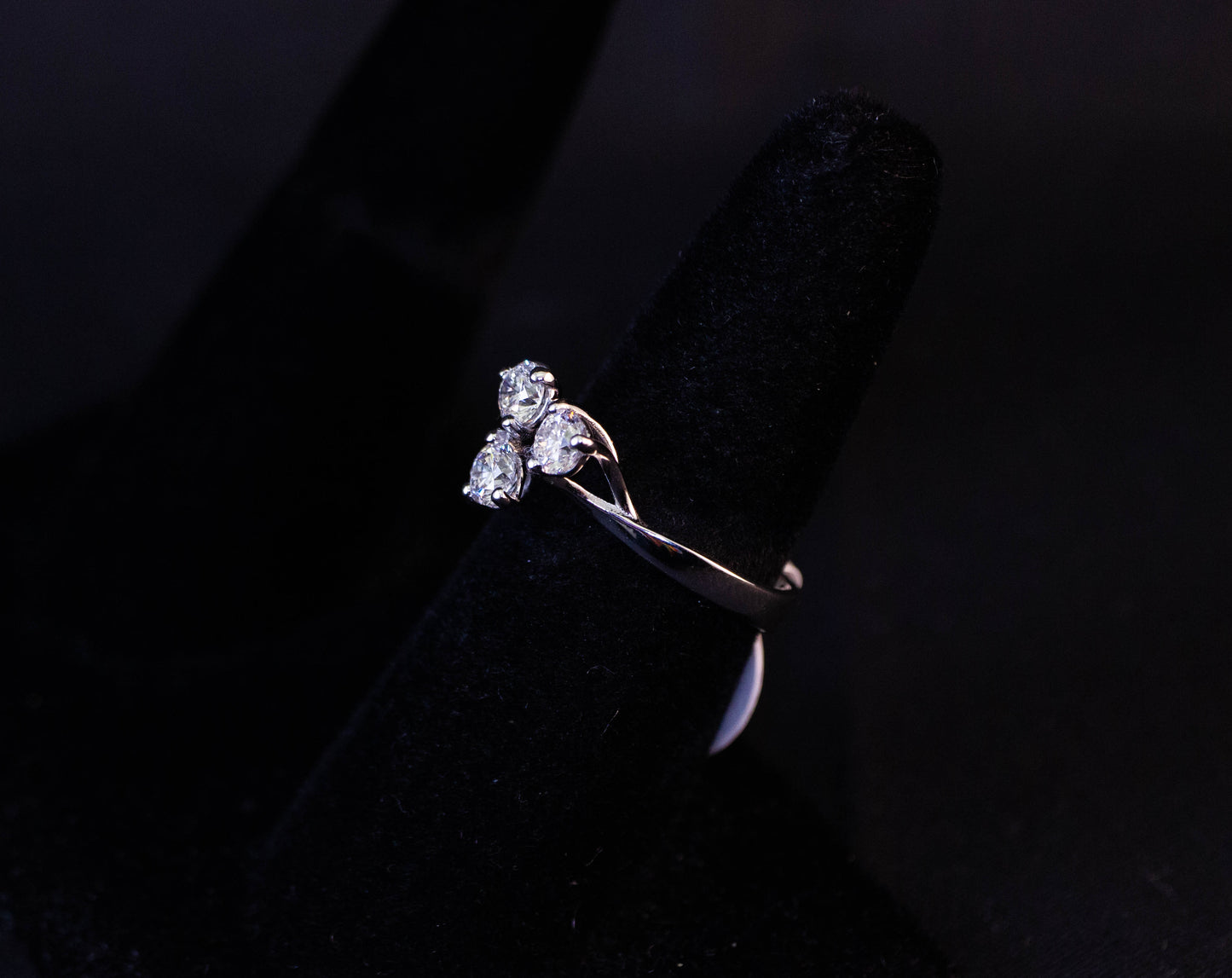Three Stone Diamond Ring