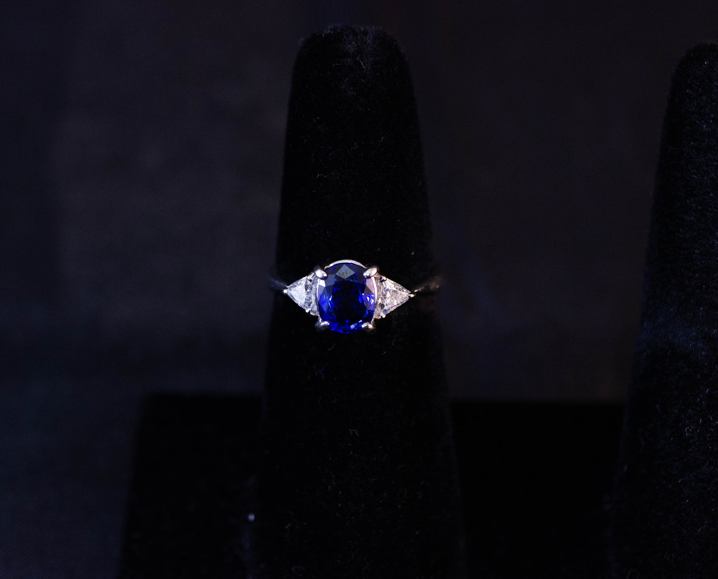 Sapphire Trilogy Ring