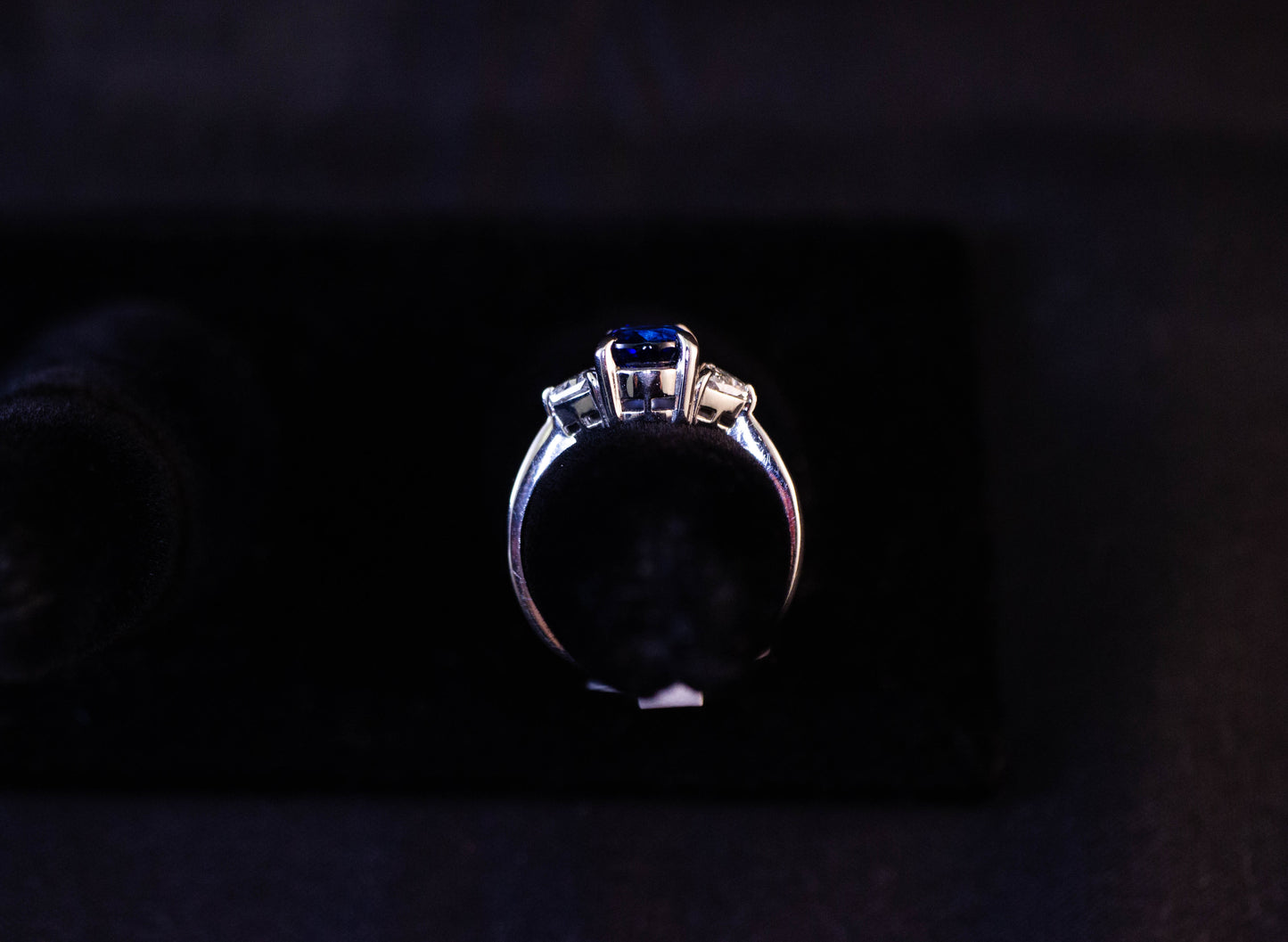 Sapphire Trilogy Ring