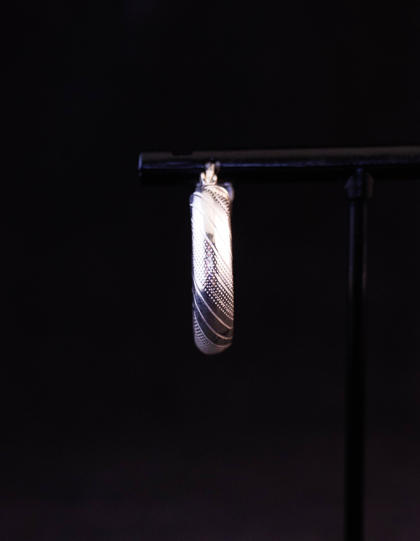 Silver Hoop Earrings