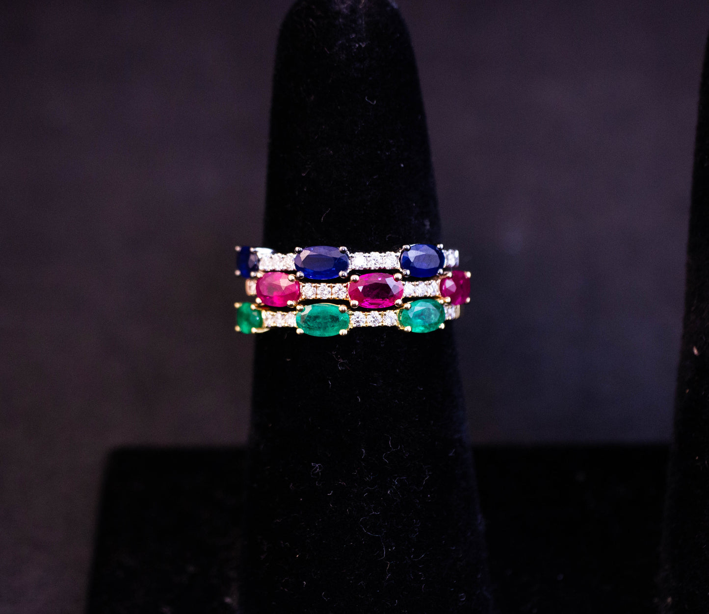 Rose Gold and Ruby Ring