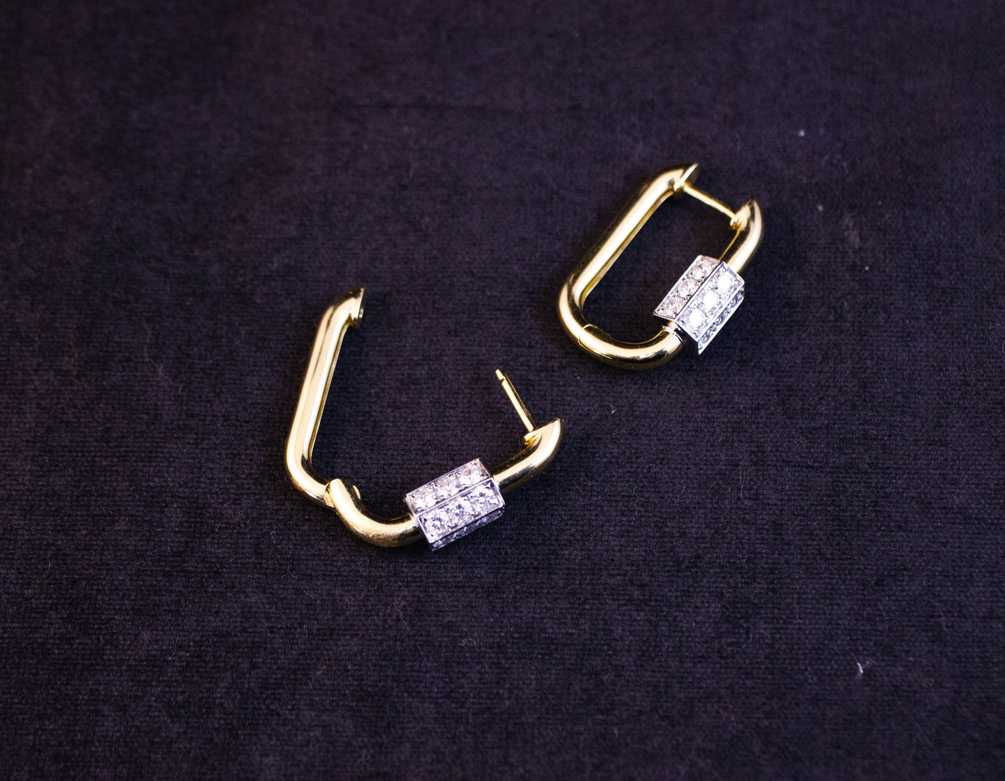 Modern Hoop Earrings