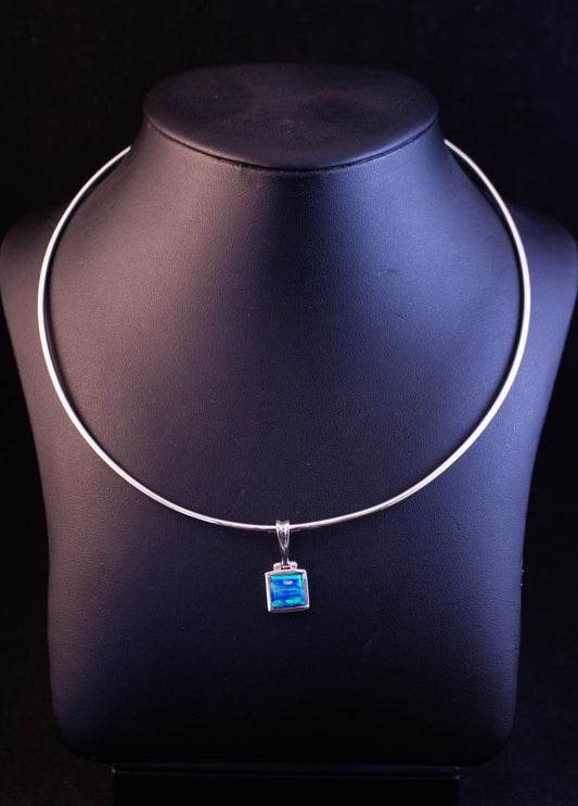 Opal Torque Necklace
