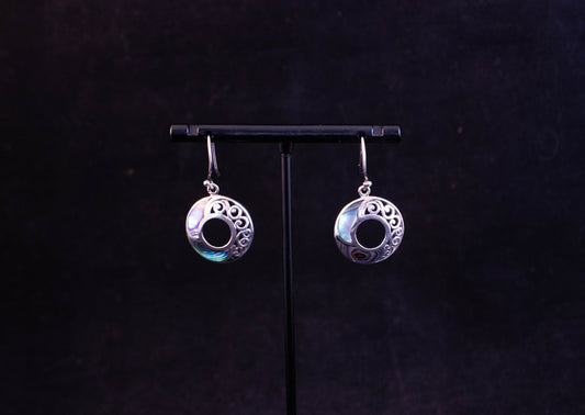 Silver and Mother of Pearl Earrings