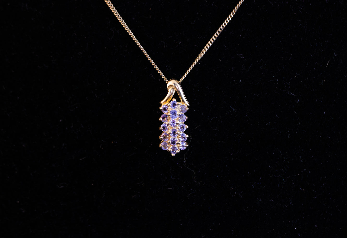 9k Amethyst Necklace
