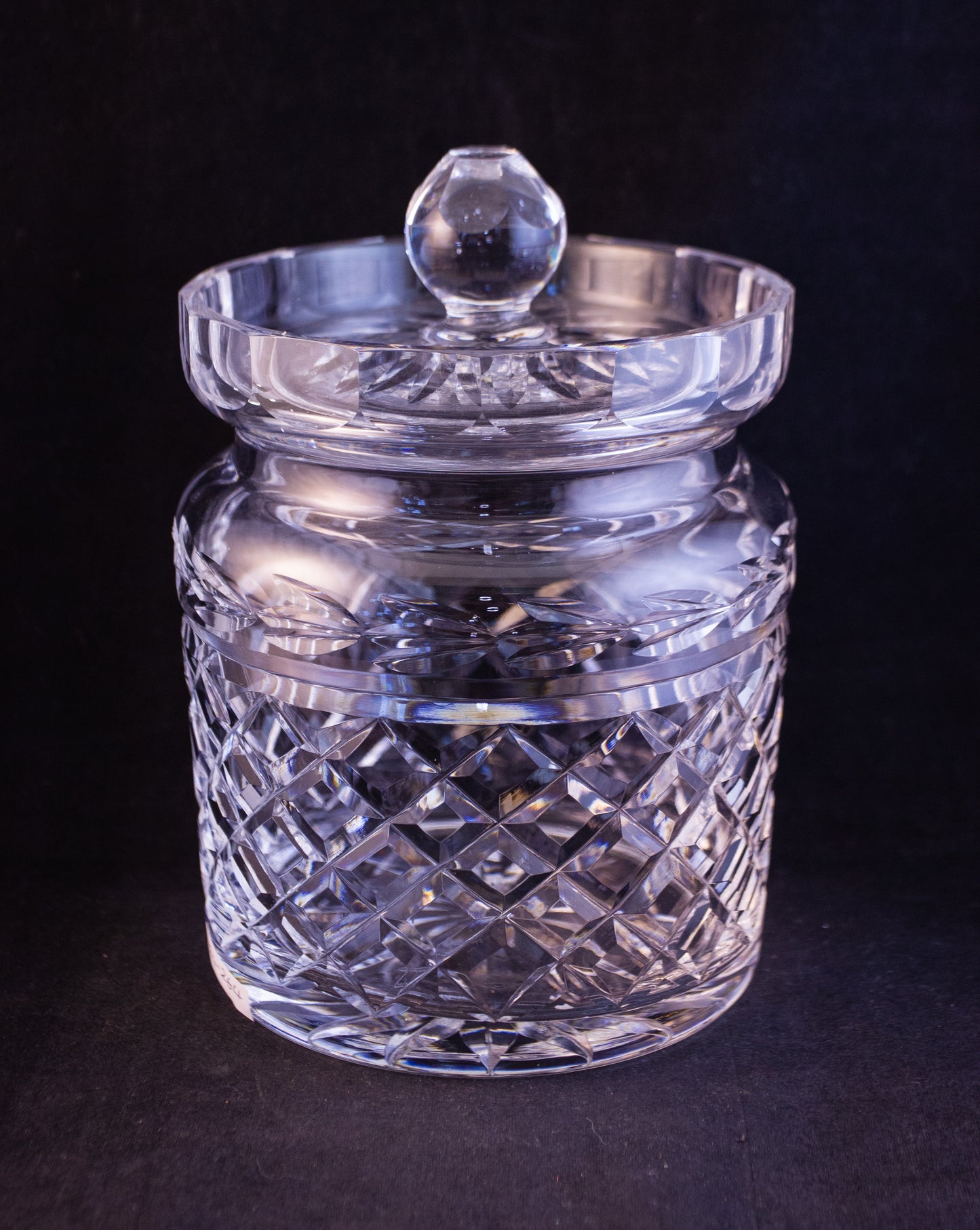 Waterford Crystal Biscuit Barrel