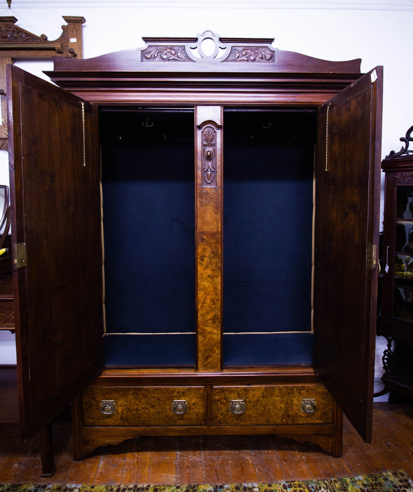 Quality Walnut Wardrobe