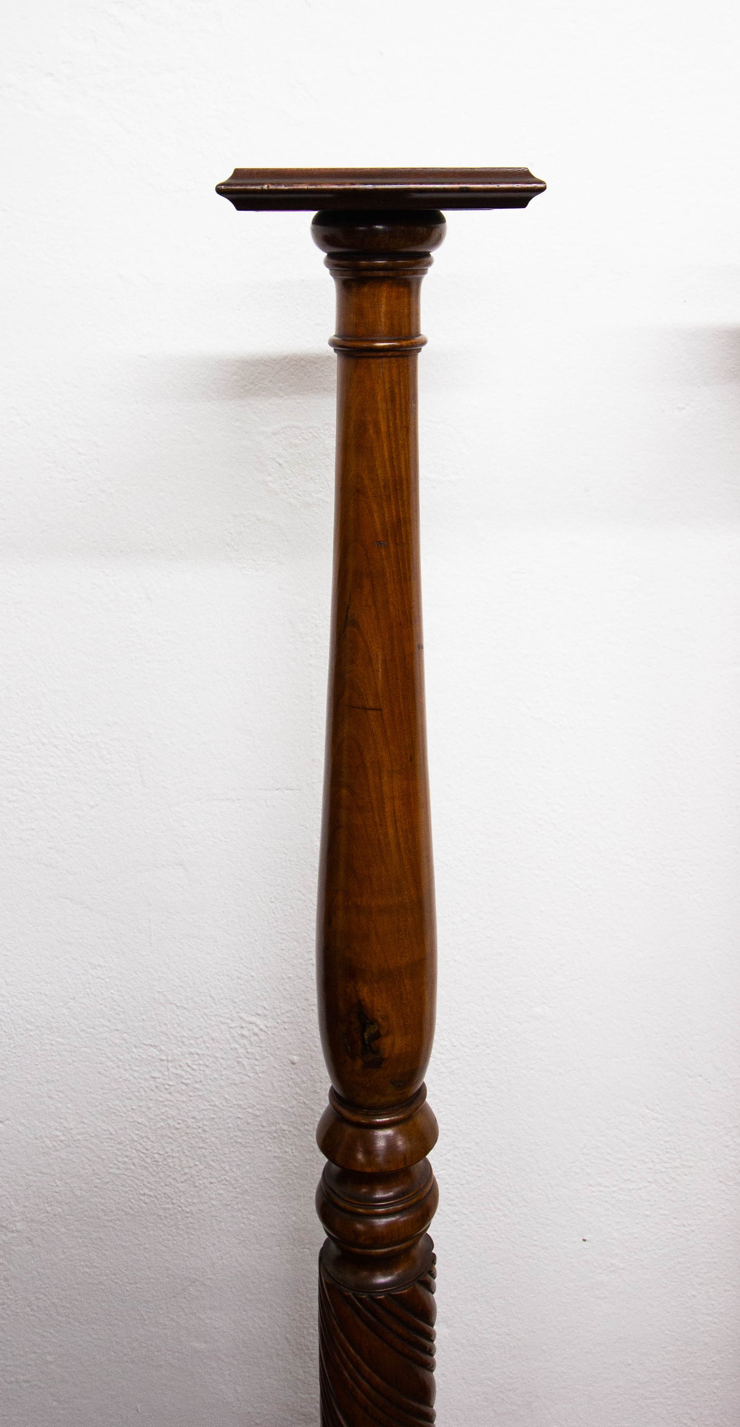Pair of Mahogany Torcheres