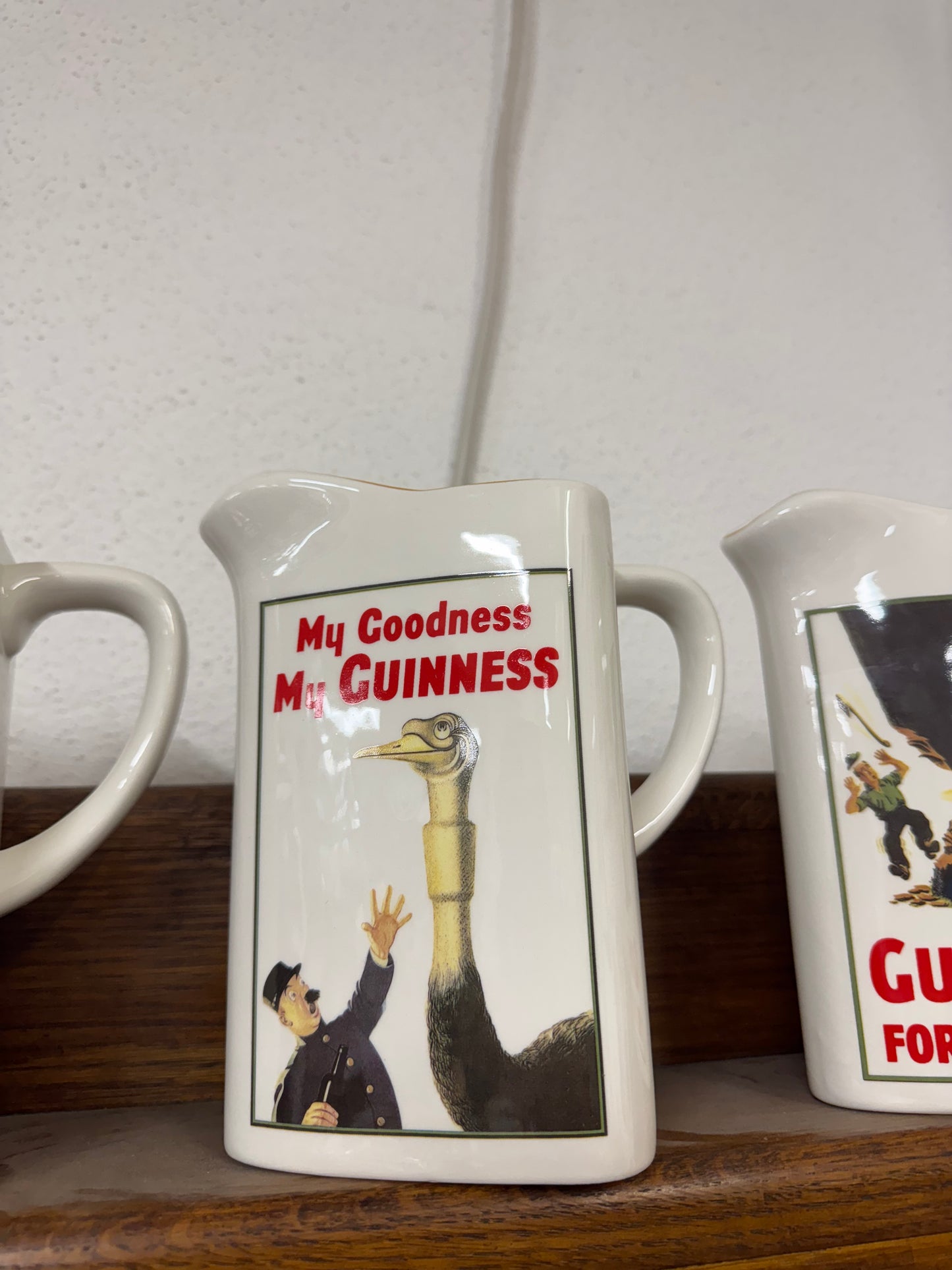 Set of 4 Guinness Jugs