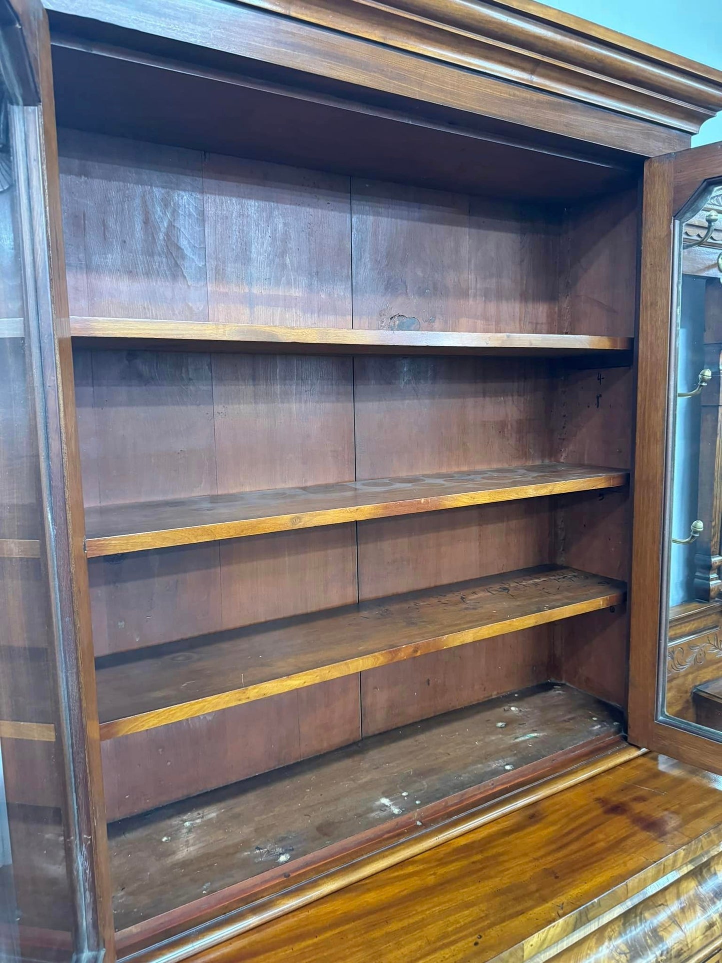 Edwardian Mahogany Bookcase