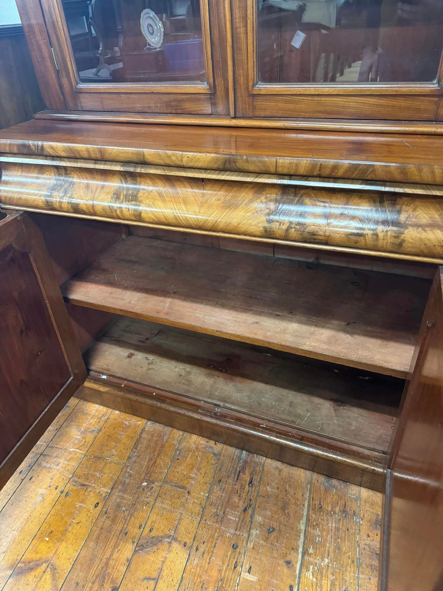 Edwardian Mahogany Bookcase