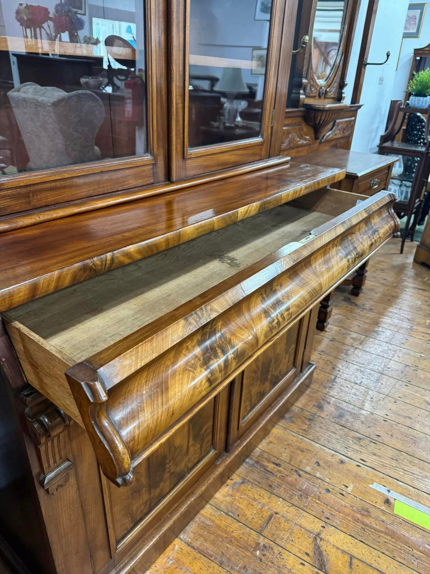 Edwardian Mahogany Bookcase