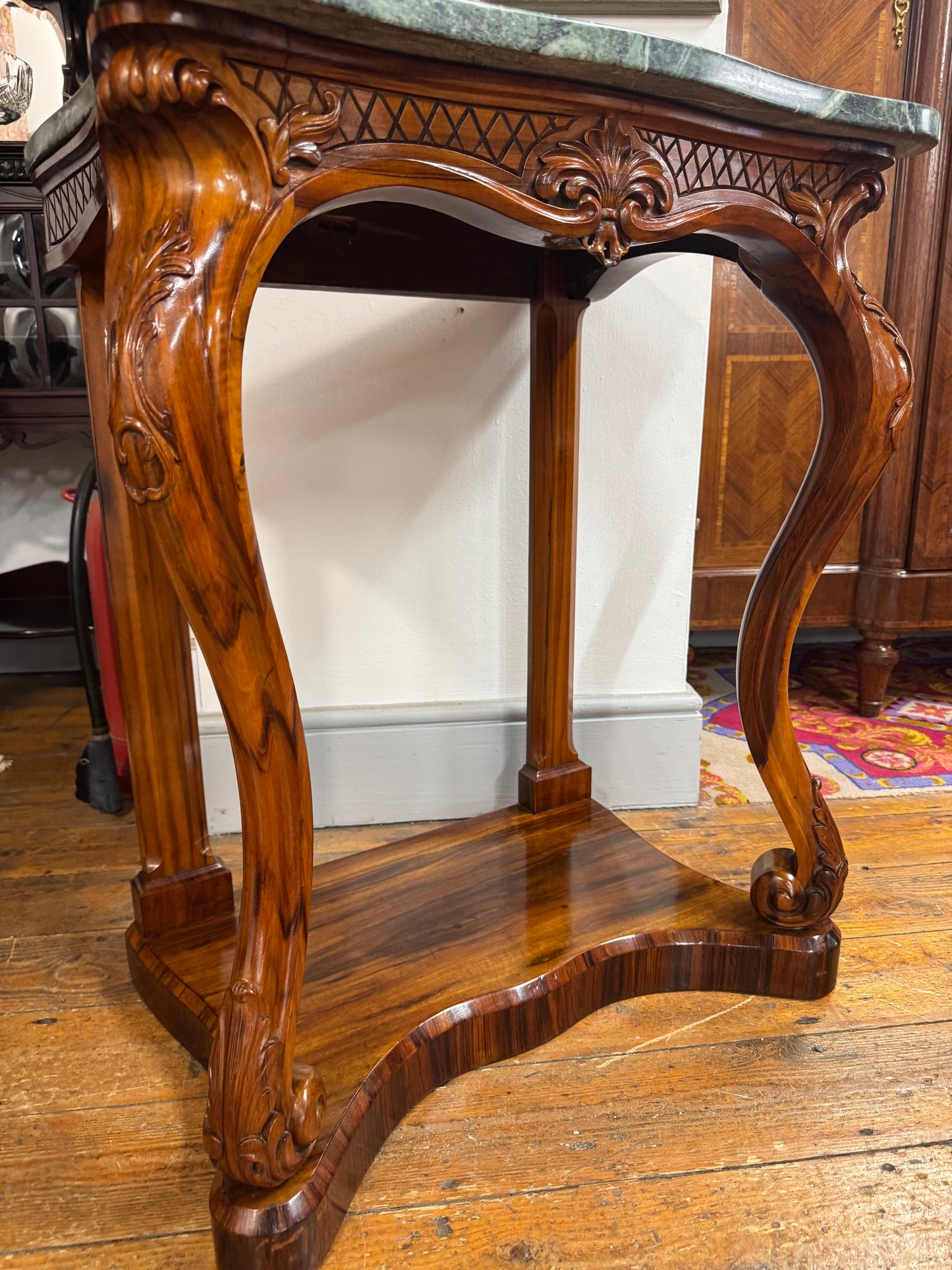 Early Victorian Rosewood Console Table