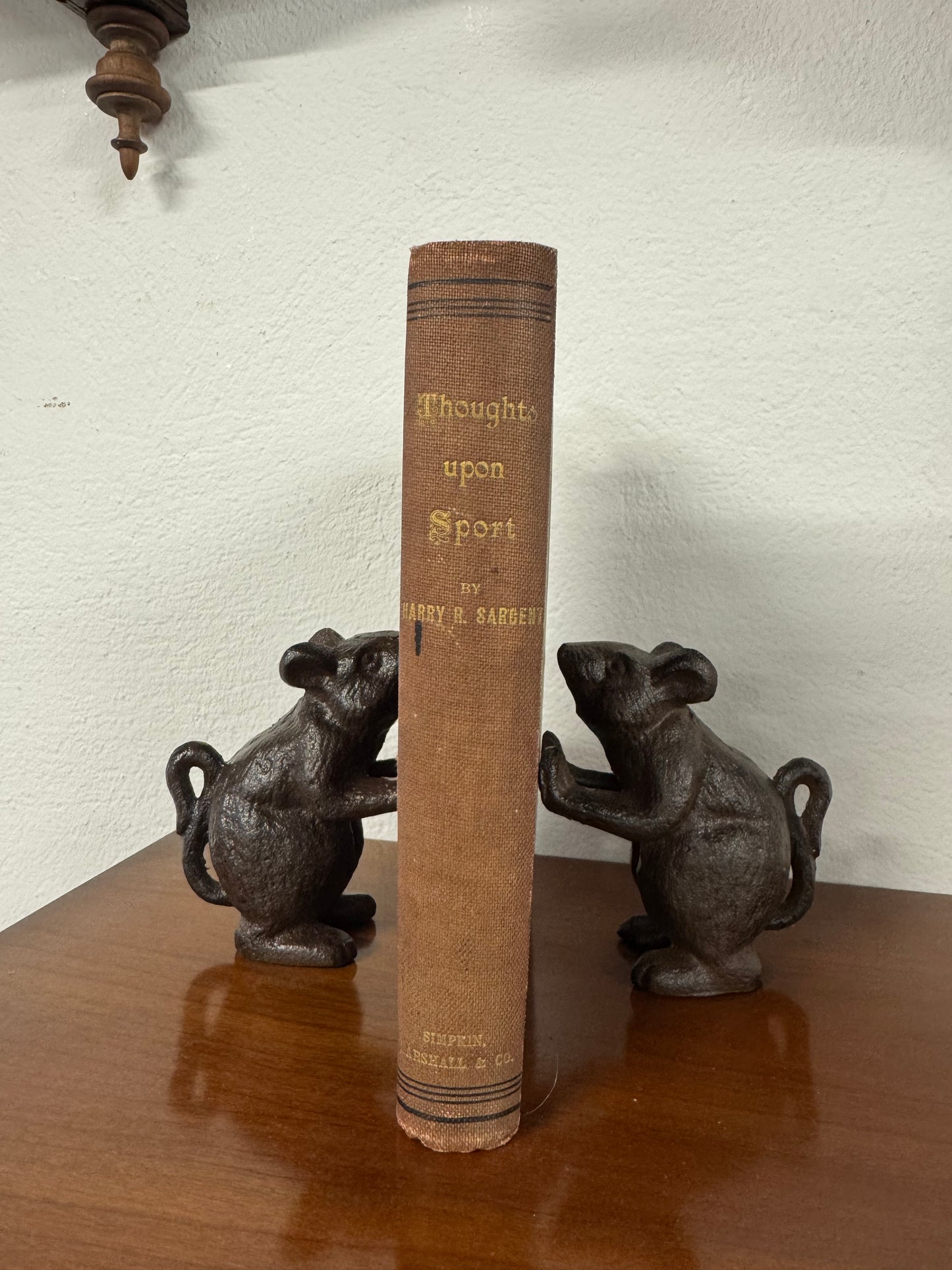 Pair of Fun Mouse Book Ends